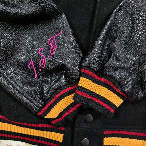 Stussy Black Baseball Jacket - Picture 13 of 14